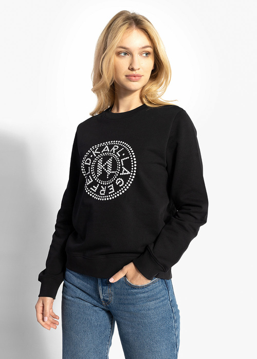 KARL LAGERFELD HOTFIX LOGO SWEATSHIRT