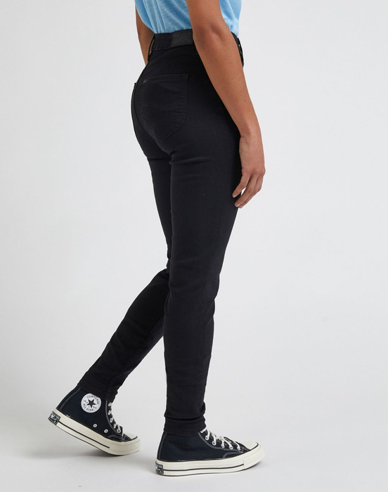 LEE SCARLETT HIGH BLACK RINSE 