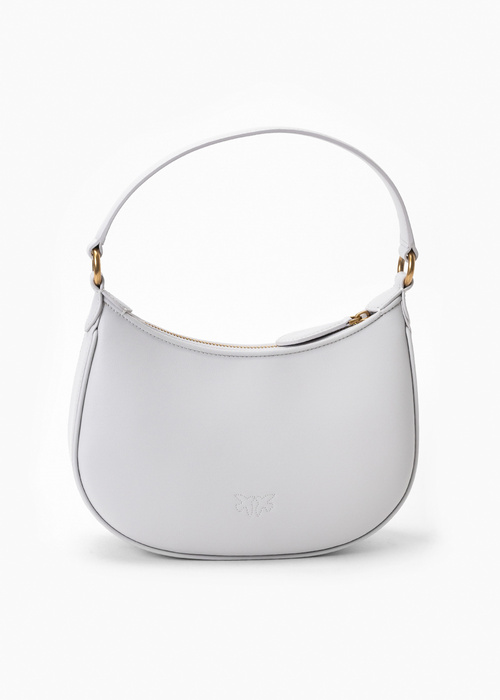 PINKO HALF MOON MINI VITELLO SETA 
