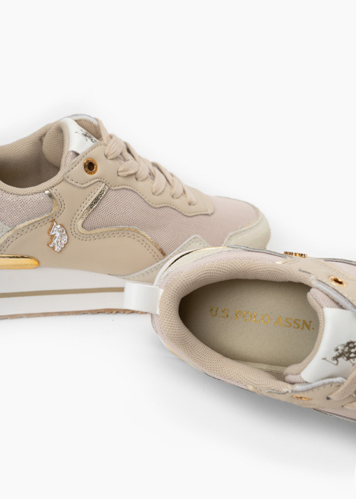 U.S. Polo ASSN CALZATURA DONNA MONTAT LAYLA001W/3MY1-BEI 