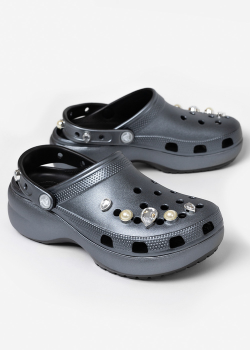 CROCS CLSCPLATFORMCRYSTALSPEARLSCLOG 208342-001 
