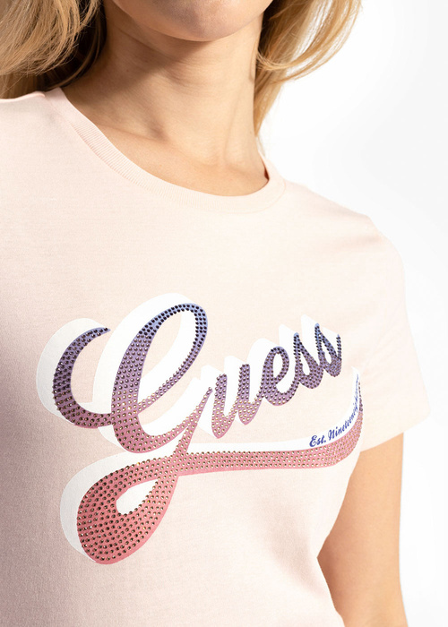 GUESS SS CN SHADED LOGO TEE