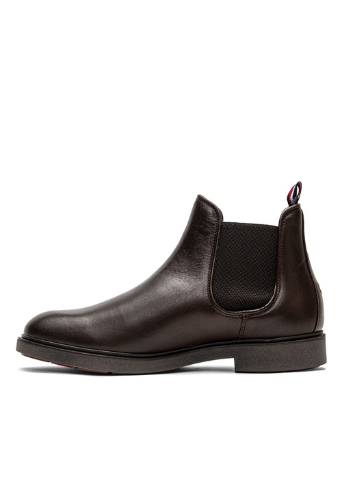Tommy Hilfiger Elevated Rounded Lth Chelsea