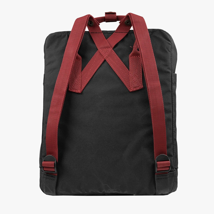 Kanken Fjallraven Black-Ox Red (F23510-550-326)