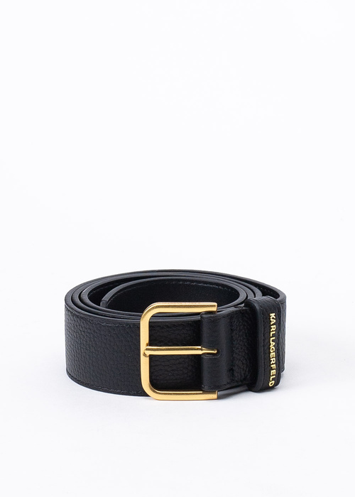 KARL LAGERFELD K/ESSENTIAL MEDIUM GRAINY BELT