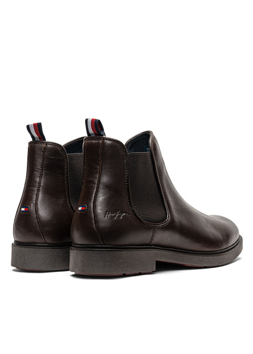 Tommy Hilfiger Elevated Rounded Lth Chelsea