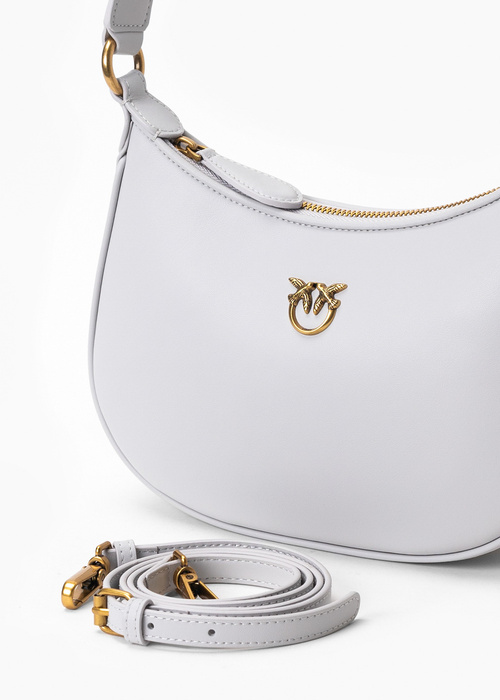 PINKO HALF MOON MINI VITELLO SETA 