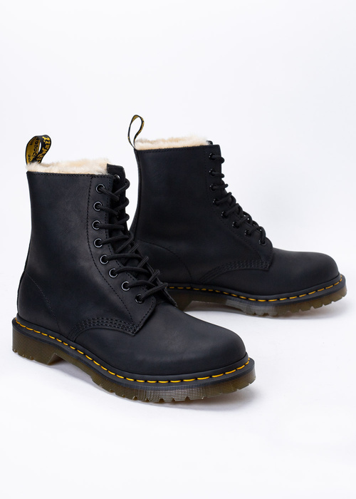 Dr. Martens 1460 Serena Black Burnished Wyoming