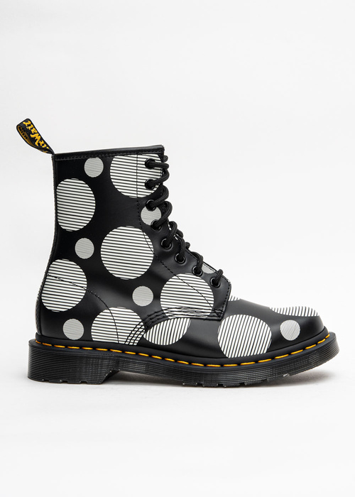 Dr. Martens 1460 Polka Dot Black Smooth (26876009)