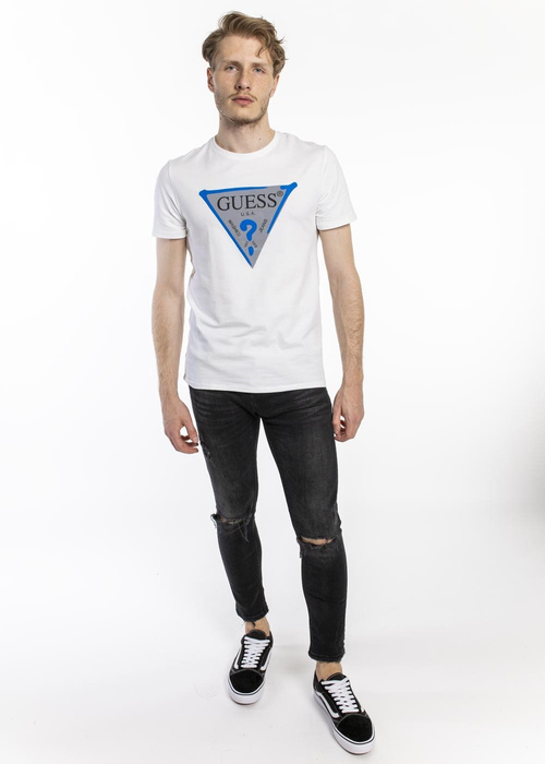 Guess CN SS Sprayer Tee (M01I55J1300-TWHT)