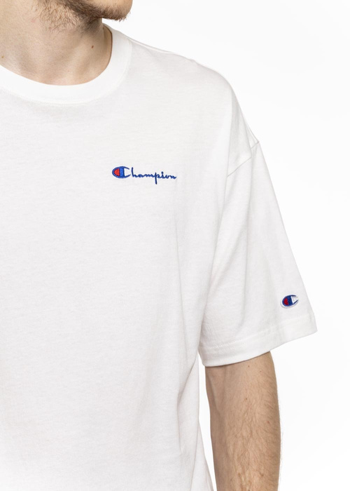 Champion Premium Small Script Logo Crewneck T-Shirt (214282-WW001)