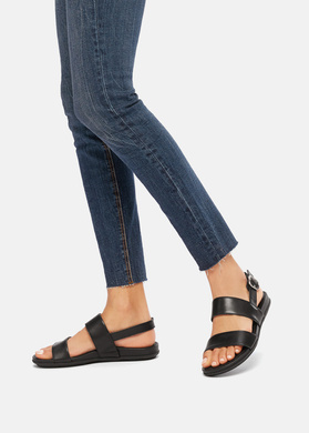 FITFLOP GRACIE LEATHER BACK-STRAP SANDALS