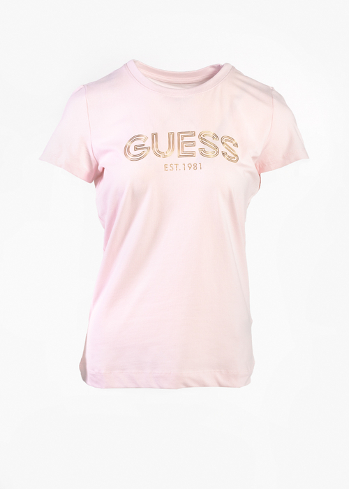 SUDADERA GUESS CN ICON SWEAT ROSA