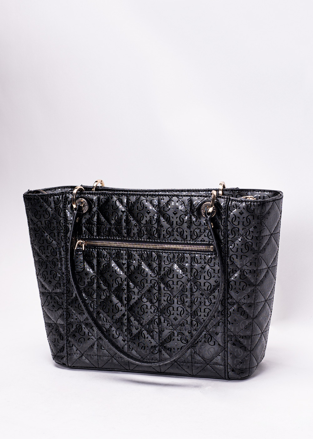 Guess NOELLE ELITE TOTE - Bolso shopping - black/negro 