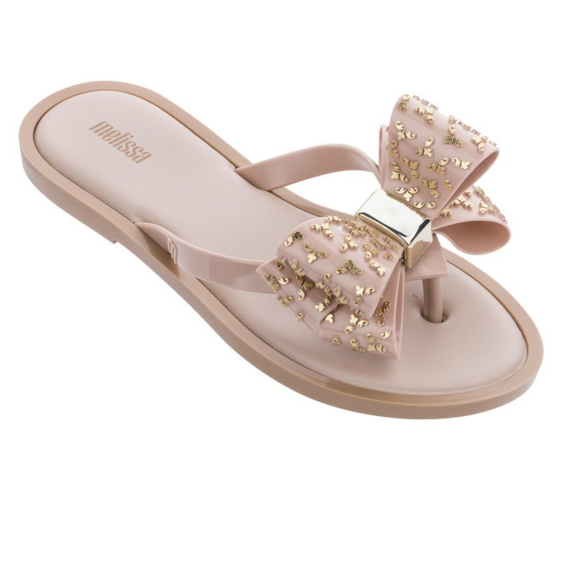 Sandalias fashion rasteiras melissa