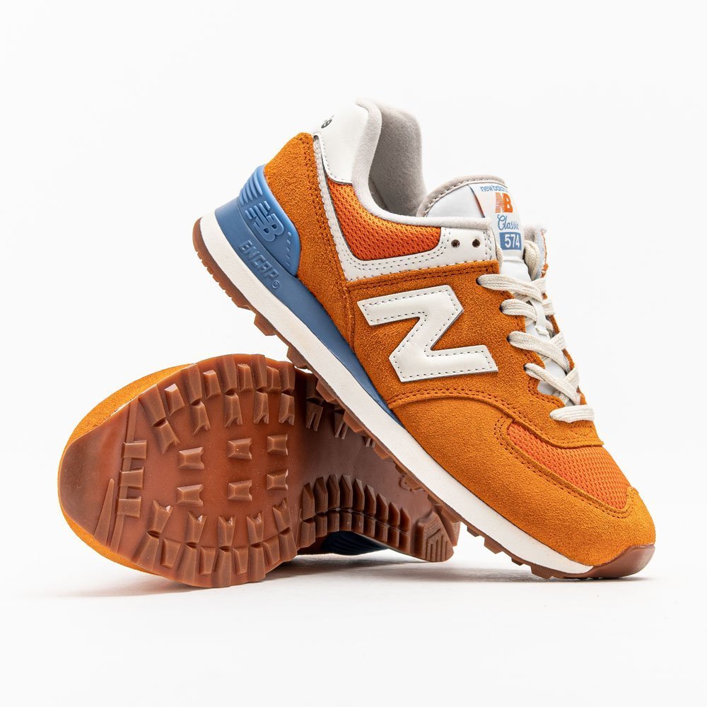 New balance 574 мужские фото на ноге