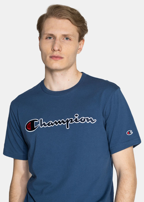 Champion Organic Cotton Script Logo (216473-BS504)