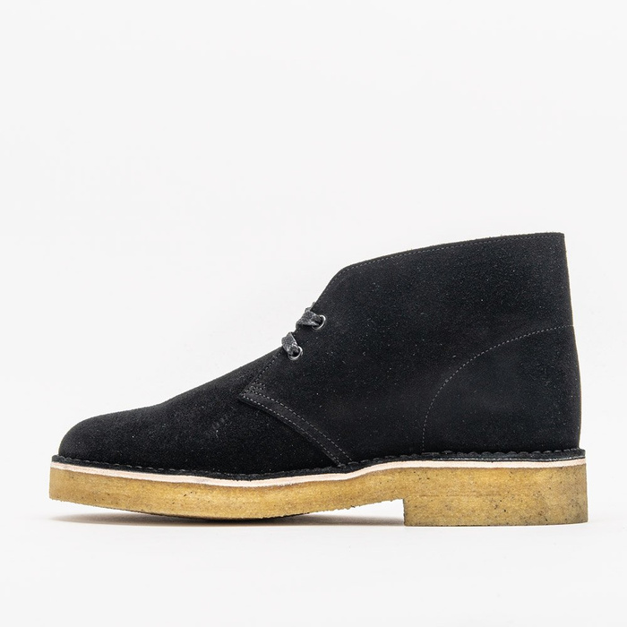 Clarks Desert Boot 221 Black Suede (261558557)