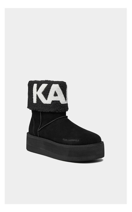 KARL LAGERFELD THERMO KARL LOGO ANKLE BOOT