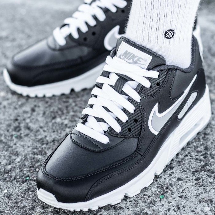 Nike Air Max 90 Leather GS (833412-021)