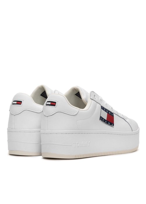 Sneakersy Tommy Jeans Flatform Flag Branding (EN0EN01504-YBR)