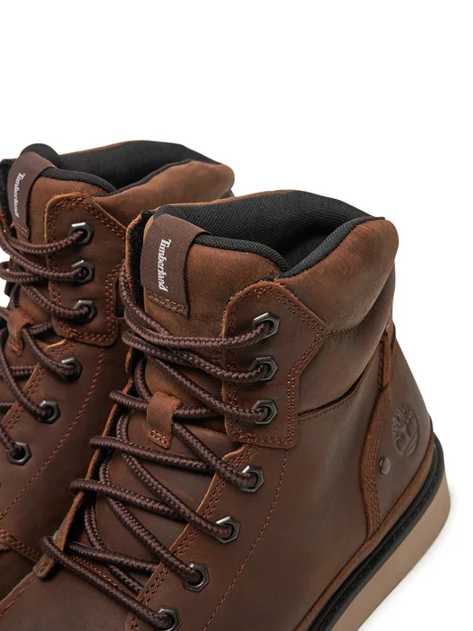 Timberland NEWMARKET MID LACE UP BOOT DARK BROWN FULL GRAIN