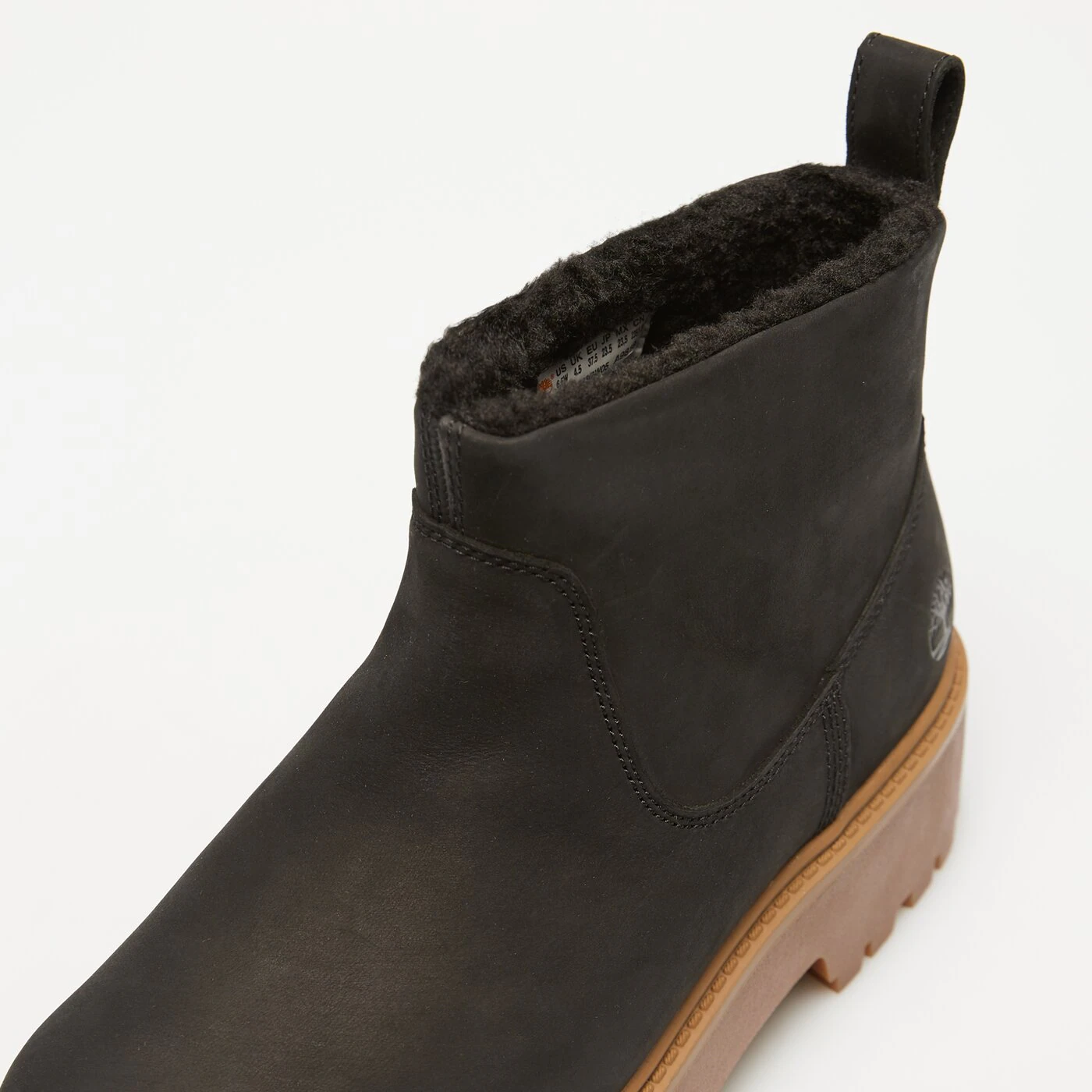 Timberland STONE STREET MID WARM LINED BOOT BLACK NUBUCK