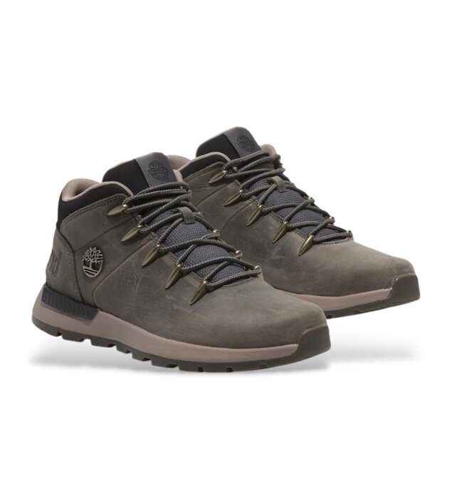 Timberland Sprint Trekker MID LACE UP SNEAKER MEDIUM GREY FULL GRAIN