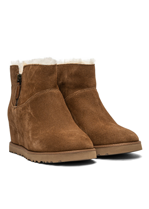 UGG W Classic Femme Zip Mini (1117535-CHE)